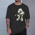 面白いtシャツ トイプードル ゴルフ イヌ メンズ 犬好き グッズ かわいい おもしろ 面白い 服 ネタ Tシャツ 彼への贈り物