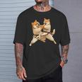 面白いtシャツ 柴犬 柔道 イヌ わんこ メンズ 犬好き グッズ かわいい おもしろ 面白い 服 ネタ 犬 Tシャツ 彼への贈り物