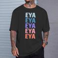 面白いギフト名 Eya 名前入り Tシャツ 彼への贈り物