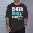 面白いチアリーダーシャツ かわいいチアリーディングガールギフト Tシャツ 彼への贈り物