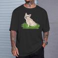 面白い手描きの犬-フレンチブルドッグ愛好家の贈り物 French Bulldogs Lovers Tシャツ 彼への贈り物