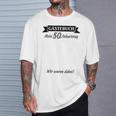 50Th Birthday 50 Years Guest Book Guest List Party T-Shirt Geschenke für Ihn
