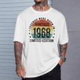 56歳ギフトtシャツ Best Of 1968 Legends Were Born In 1968 Tシャツ 彼への贈り物