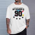 Age Is Just Number スポーツ 90歳 面白い 90歳の誕生日 Tシャツ 彼への贈り物