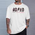 Ashdがadhdハイウェイをヘイルック・ア・リスに贈るおもしろいadhd Tシャツ 彼への贈り物