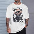 Baby Boss I'm The Boss レトロ Like A Boss キッズ Tシャツ 彼への贈り物