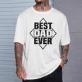 Best Dad Ever 父の日 ファニー 夫 パパ メンズ パパ Tシャツ 彼への贈り物