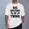 Big Brother Of Twins New Big Brotheriblingギフト Tシャツ 彼への贈り物