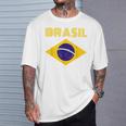 Brasilブラジルブラジル国旗 Tシャツ 彼への贈り物