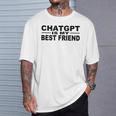 Chatgptは私の親友です Tシャツ 彼への贈り物