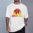 Cheer Dad チアリーディング 父の日 長袖tシャツ Tシャツ 彼への贈り物