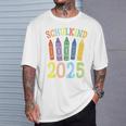 Children'school Child 2025Chool Pens First Day Ofchool 1St Class T-Shirt Geschenke für Ihn