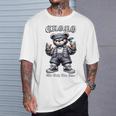 CHOLO Chu Only Live Once ヒップホップ テディベア チカーノ アート Tシャツ 彼への贈り物