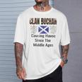 Clan Buchan Tartancottish Family Namecotland Pride Tシャツ 彼への贈り物