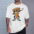 Dabbing Pizza スライス ダンス ピザ 幼児 男の子 ダンス 食通 Tシャツ 彼への贈り物