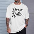 Dama De Honor Española Dama De Honor Despedida Deoltera Camiseta unisex Regalos para él