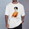 Daw Aunganuu Kyi-Signature 長袖tシャツ Tシャツ 彼への贈り物