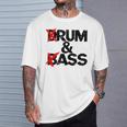 Drum And Bass Rum & Ass Tシャツ 彼への贈り物