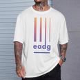Eadg 4弦 モダンベース ギター プレーヤー ミュージシャン ベーシスト 長袖tシャツ Tシャツ 彼への贈り物