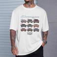 Evolution Charger スーパービー ホットロッド マッスルカー マグナム ウェッジ Tシャツ 彼への贈り物