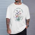 Floral Butterflies Democrat President Liberal T-Shirt Gifts for Him