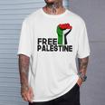 Free Palestine パレスチナの旗無料パレスチナ Tシャツ 彼への贈り物
