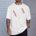 My Favorite Player Calls Me Gaga Baseball Heart T-Shirt Gifts for Him