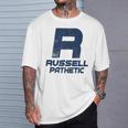 Russell Pathetic Unathletic プットダウン&インシュルト Tシャツ 彼への贈り物