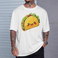 Tacoquad Kawaii Mexican Food Lover Intagetyle 長袖tシャツ Tシャツ 彼への贈り物