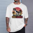 Gigisaurus Dinosaur Grandma Matching Family Saurus T-Shirt Gifts for Him