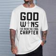God Wins I 'Ve Read The Final Chapter Christian Faithin God Tシャツ 彼への贈り物