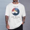 Hang 10 Catch The Waves サーフボード サーフ サーフィン Tシャツ 彼への贈り物