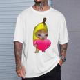 Happy Banana Cat Tシャツ 彼への贈り物