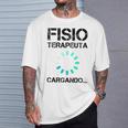 Hombre Fisio Terapeuta Cargando Regalo Hombre Manga Corta Camiseta unisex Regalos para él