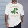 I'm Not Broke Top For Friend Withhort Arms Joke 長袖tシャツ Tシャツ 彼への贈り物