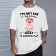 I'm Not Fat シャツ Tシャツ 彼への贈り物