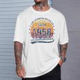 Las Leyendas Nacen En Julio 1958 Hombre Retro Camiseta unisex Regalos para él