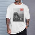 Life Picture Collection 馬と猫（1） Tシャツ 彼への贈り物
