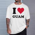 I Love Guam Tシャツ 彼への贈り物