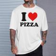 I Love Pizza Tシャツ 彼への贈り物