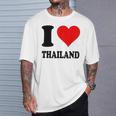 I Love Thailand Tシャツ 彼への贈り物