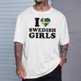 I Lovewedish Girls Tシャツ 彼への贈り物