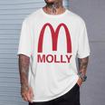 Molly Raveファッションedmtシャツ Tシャツ 彼への贈り物