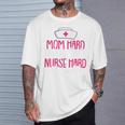 Mom Wife Nurse Rn Nursing Mommy Mama Mother Women T-Shirt Gifts for Him