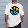 Neo Geo コンソールtシャツ レトロ Tシャツ 彼への贈り物
