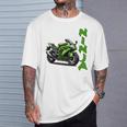 Ninjaオートバイスポーツバイク 長袖tシャツ Tシャツ 彼への贈り物
