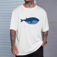 Niños De Ballena Para Niños O Niñas Bonito Regalo De Ballena Azul Camiseta unisex Regalos para él