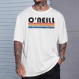 O'neill Ne Hometown Pride Retro 70年代80年代スタイル Tシャツ 彼への贈り物
