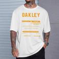 Oakleyオークリー 完全訳不明なネームシャツ フロントプリント 1Kana 長袖tシャツ Tシャツ 彼への贈り物