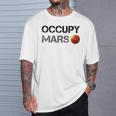 Occupy Mars 公式スペース Nasa 火星ミッション Tシャツ 彼への贈り物